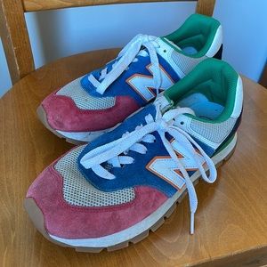 Mens multicolor New Balance 574